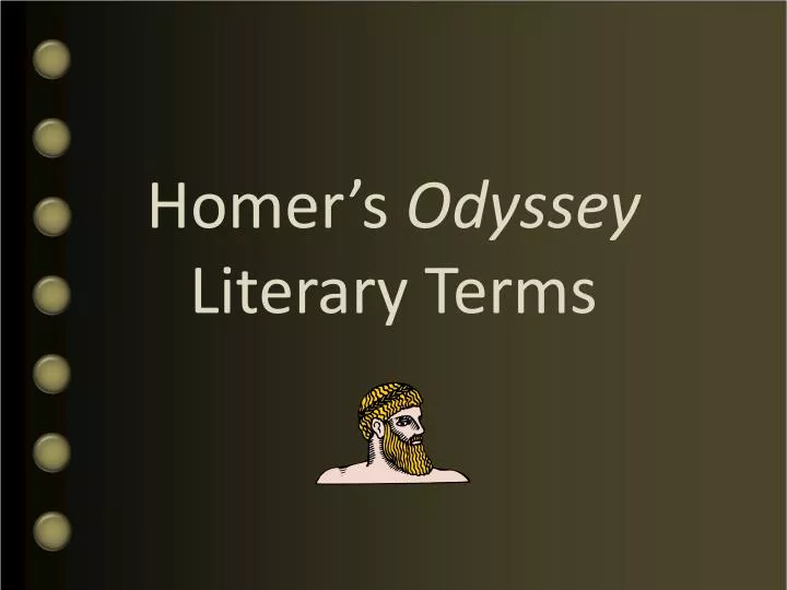 homer s odyssey literary terms