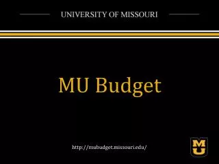 MU Budget