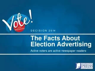 The Facts About Election Advertising