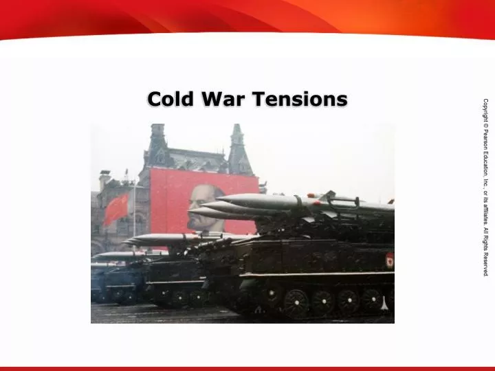 cold war tensions