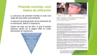 pir mide invertida nivel b sico de utilizaci n