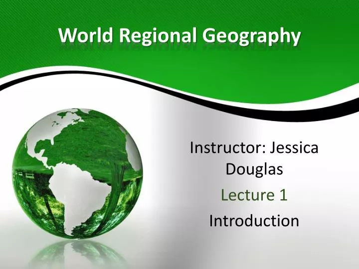 world regional geography