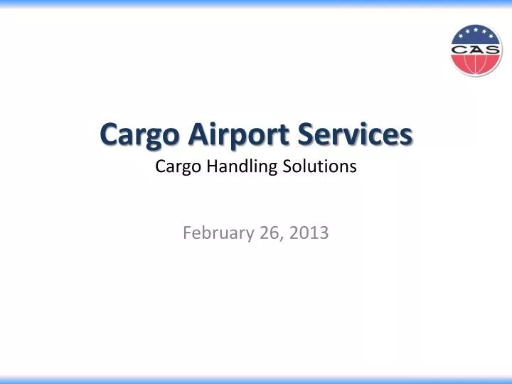 cargo airport services cargo handling solutions
