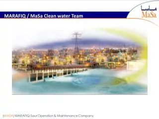 MARAFIQ / MaSa Clean water Team