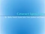 Cataract Symptoms - slide 1