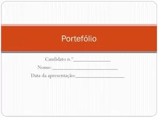 portef lio