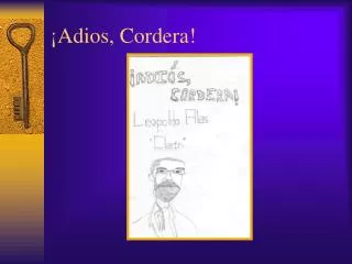 adios cordera