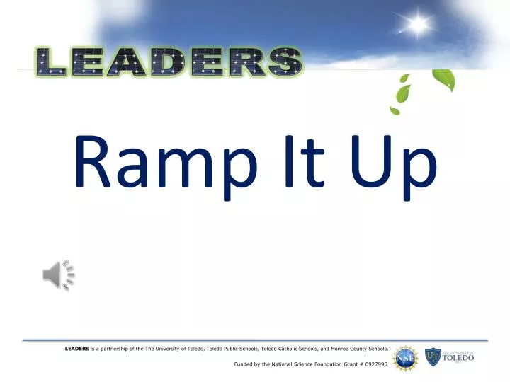 ramp it up