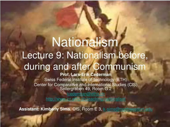 nationalism lecture 9 nationalism before during and after communism