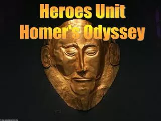 Heroes Unit Homer's Odyssey