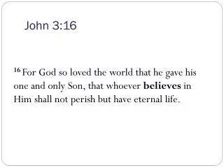 John 3:16