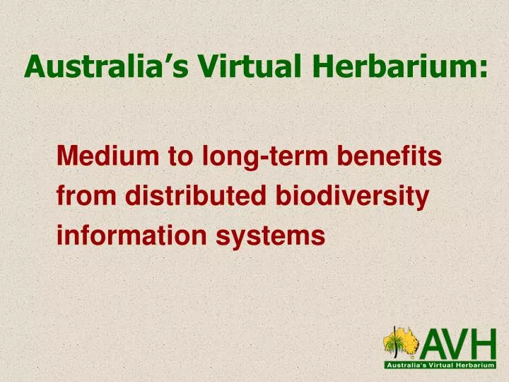 australia s virtual herbarium