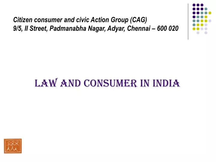 citizen consumer and civic action group cag 9 5 ii street padmanabha nagar adyar chennai 600 020