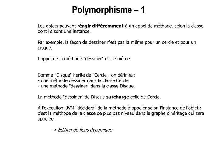 polymorphisme 1