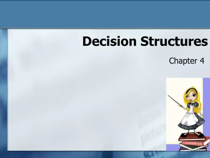 decision structures