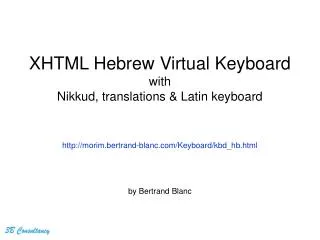 XHTML Hebrew Virtual Keyboard with Nikkud, translations &amp; Latin keyboard