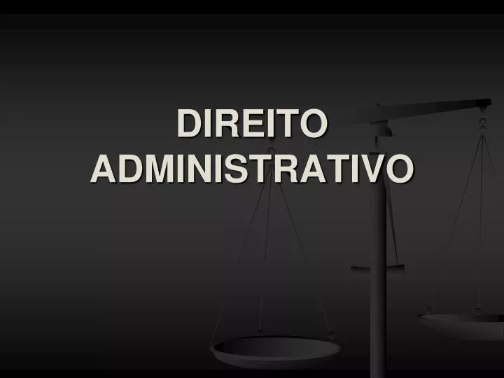 direito administrativo