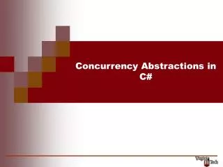 Concurrency Abstractions in C#
