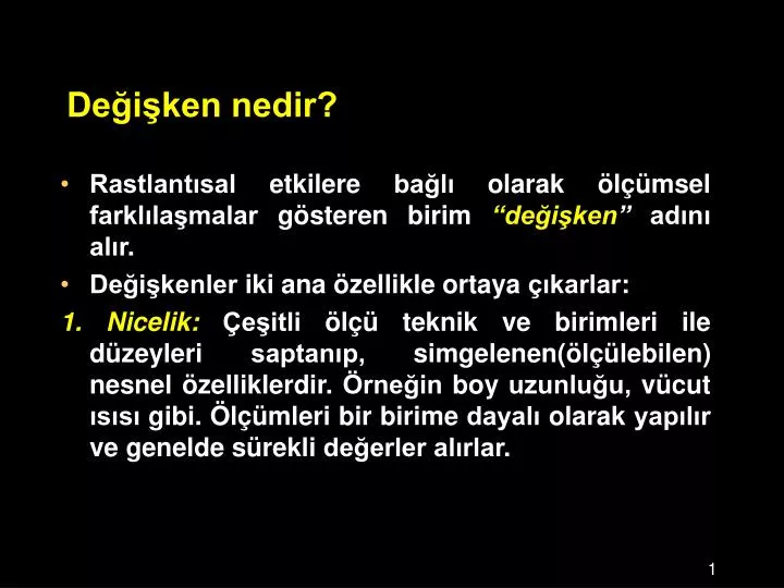 de i ken nedir