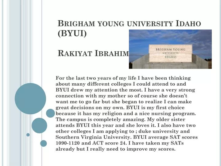 brigham young university idaho byui rakiyat ibrahim