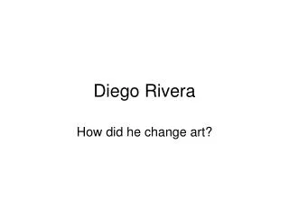 Diego Rivera