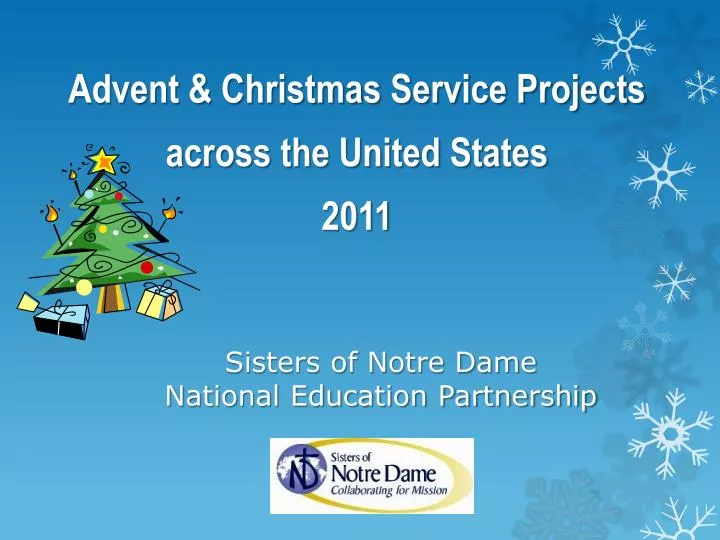sisters of notre dame national education partnership