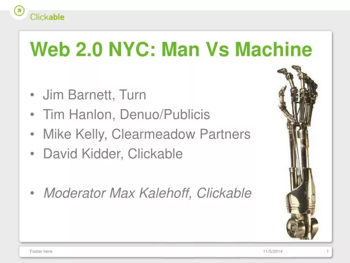 web 2 0 nyc man vs machine