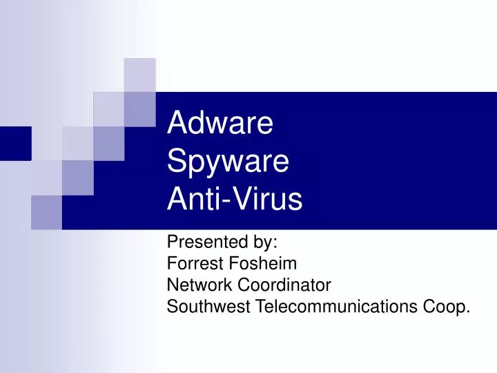 adware spyware anti virus