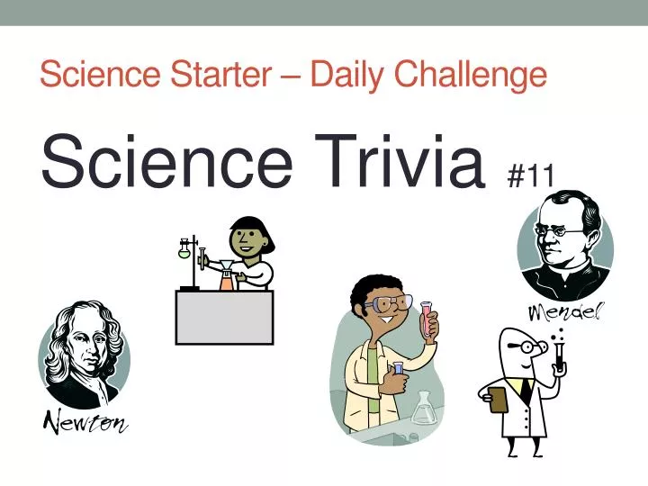 science starter daily challenge