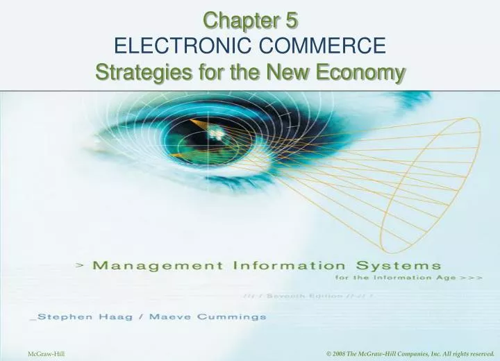 chapter 5 electronic commerce strategies for the new economy