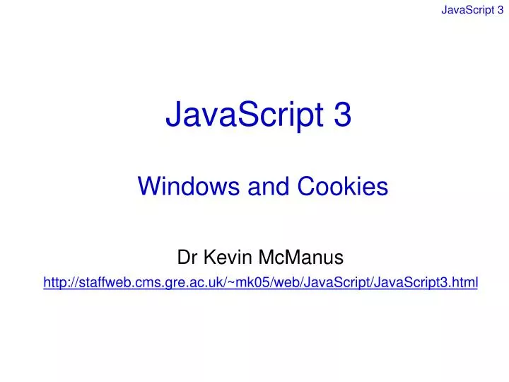 javascript 3 windows and cookies