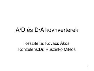 a d s d a kovnverterek