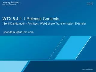 WTX 8.4.1.1 Release Contents