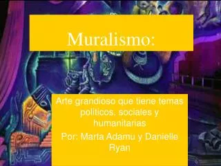 muralismo