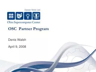 OSC Partner Program