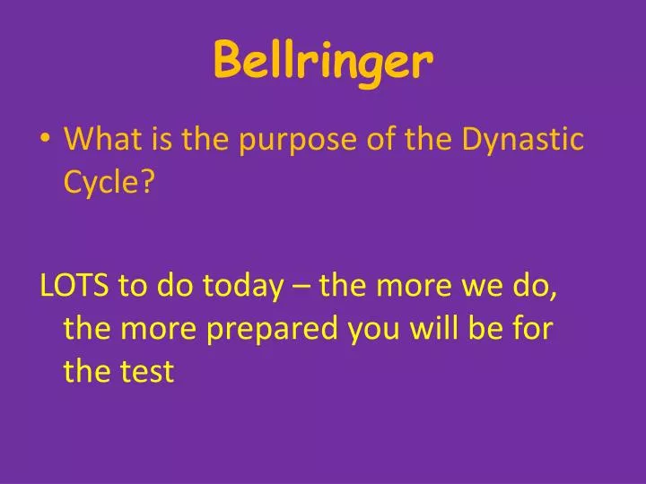 bellringer