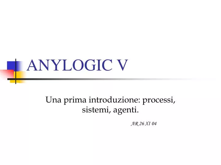 anylogic v