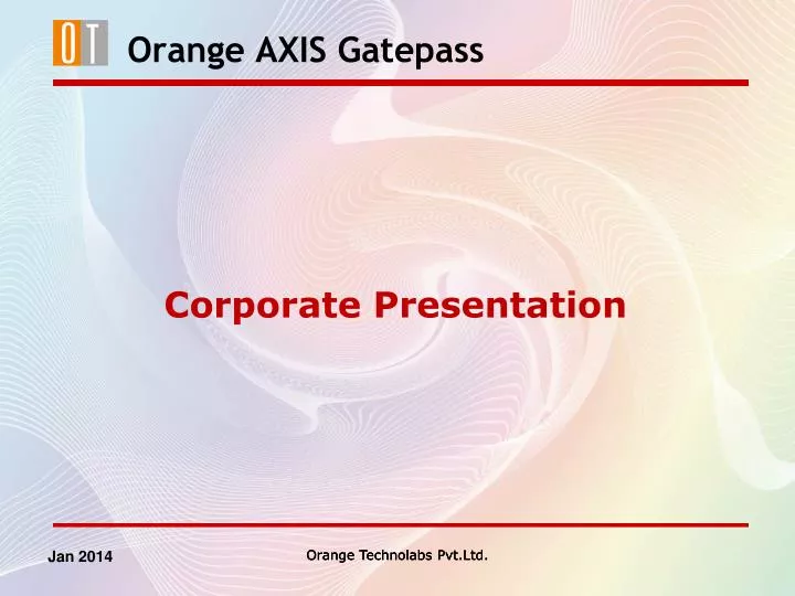 orange axis gatepass