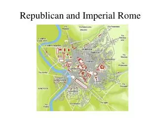 Republican and Imperial Rome