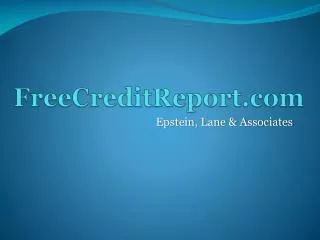 FreeCreditReport