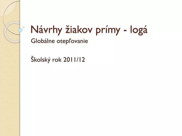 n vrhy iakov pr my log