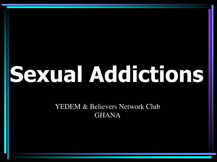 sexual addictions