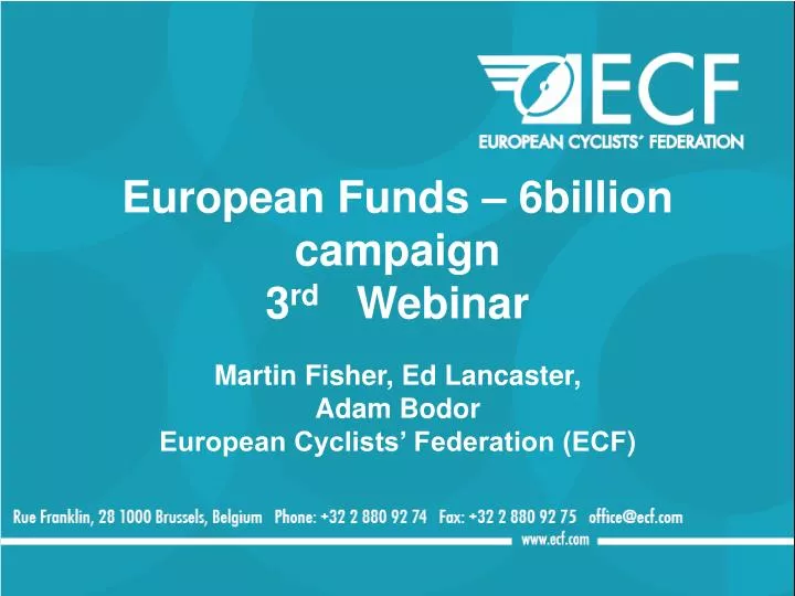 european funds 6billion campaign 3 rd webinar