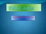 Eid Al- Adha