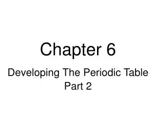 Chapter 6