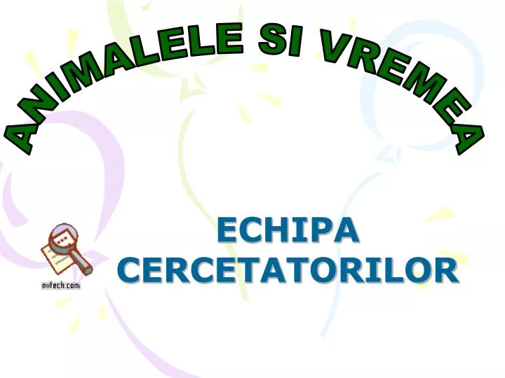 echipa cercetatorilor