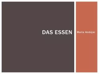 das essen