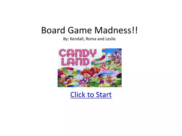 board game madness by kendall roma and leslie