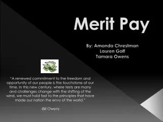 Merit Pay