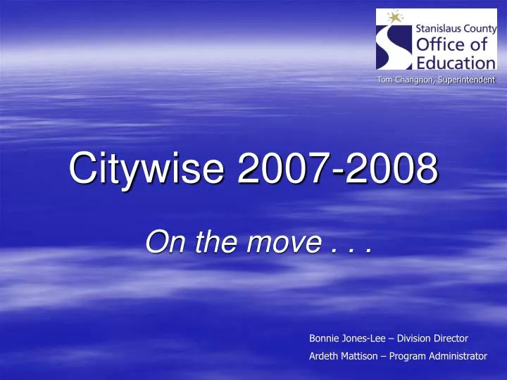 citywise 2007 2008